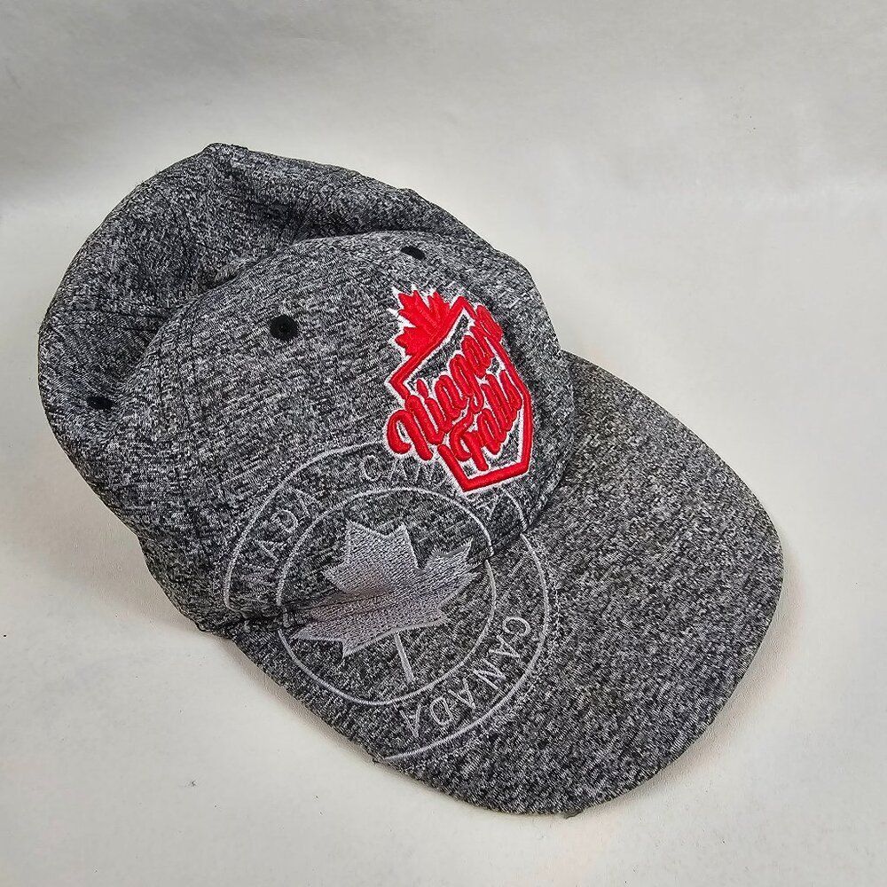Niagara Falls Hat Mens Adjustable Grey  Canada Vacation Tourist Destination